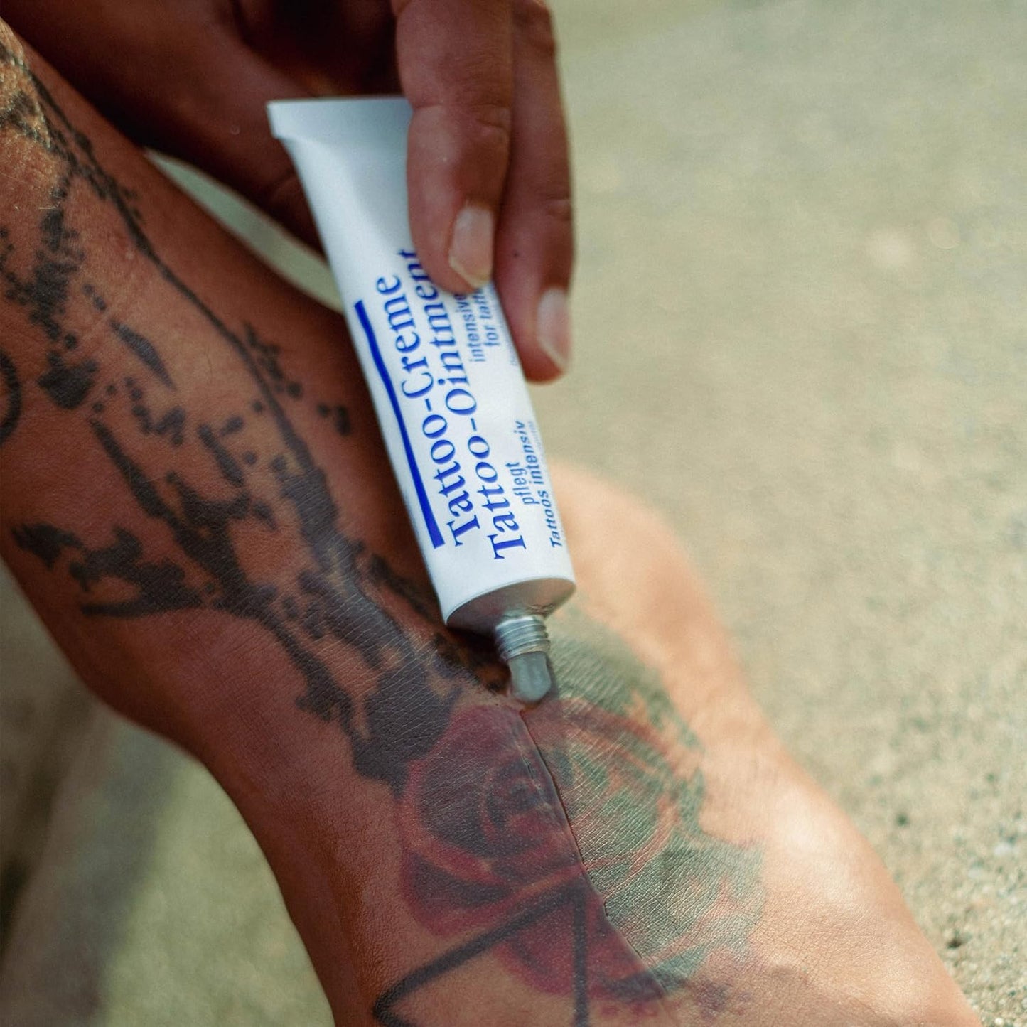 2 X Crema per Tatuaggi, 25 Ml Con Olio Di Cajeput