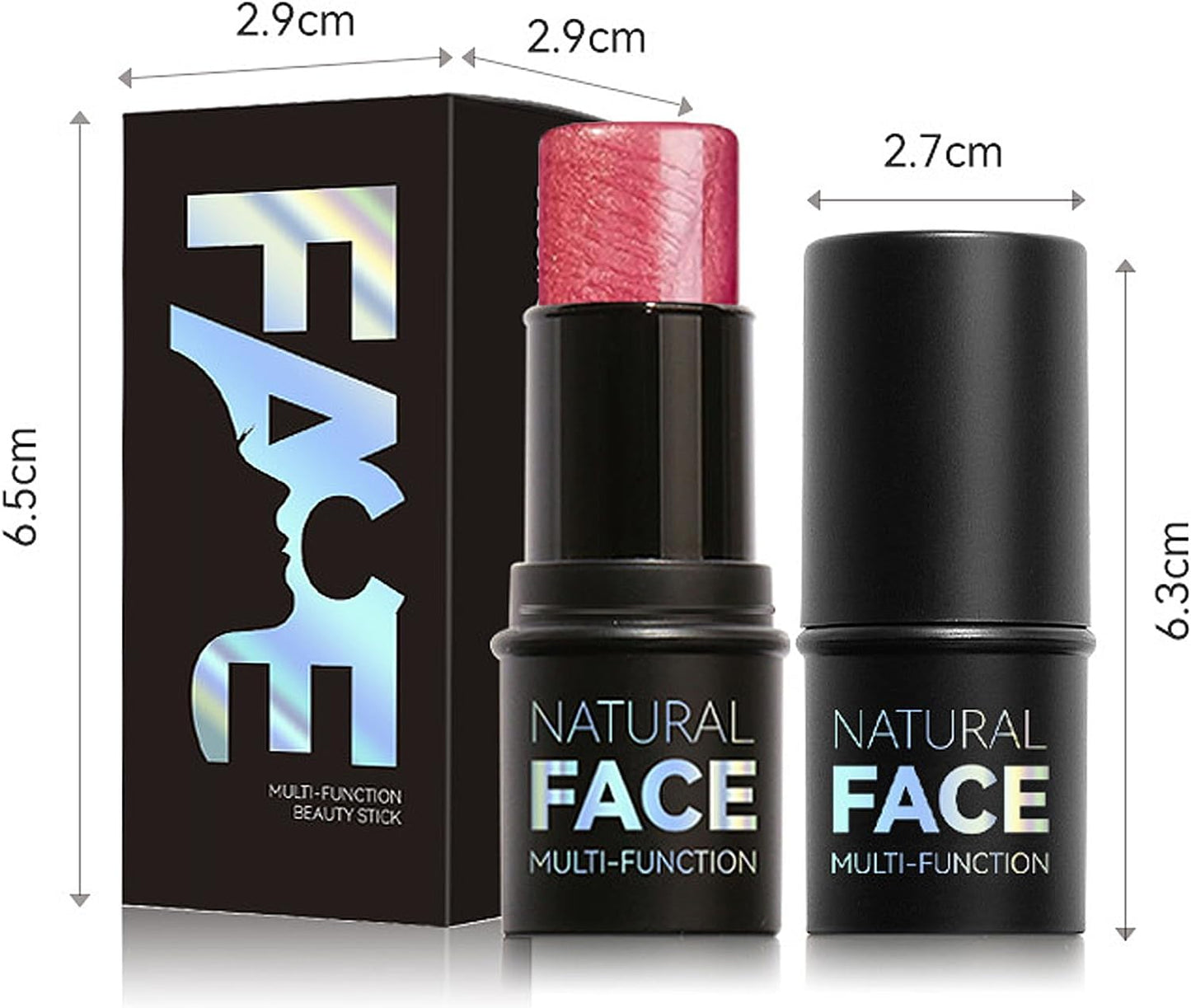 3 Matite per Contorno Crema, Tonalità Con Evidenziatore, Bronzo E Fard, Matita per Contorno Viso Impermeabile Che Modella Facilmente Il Viso E Crea Un Trucco Leggero