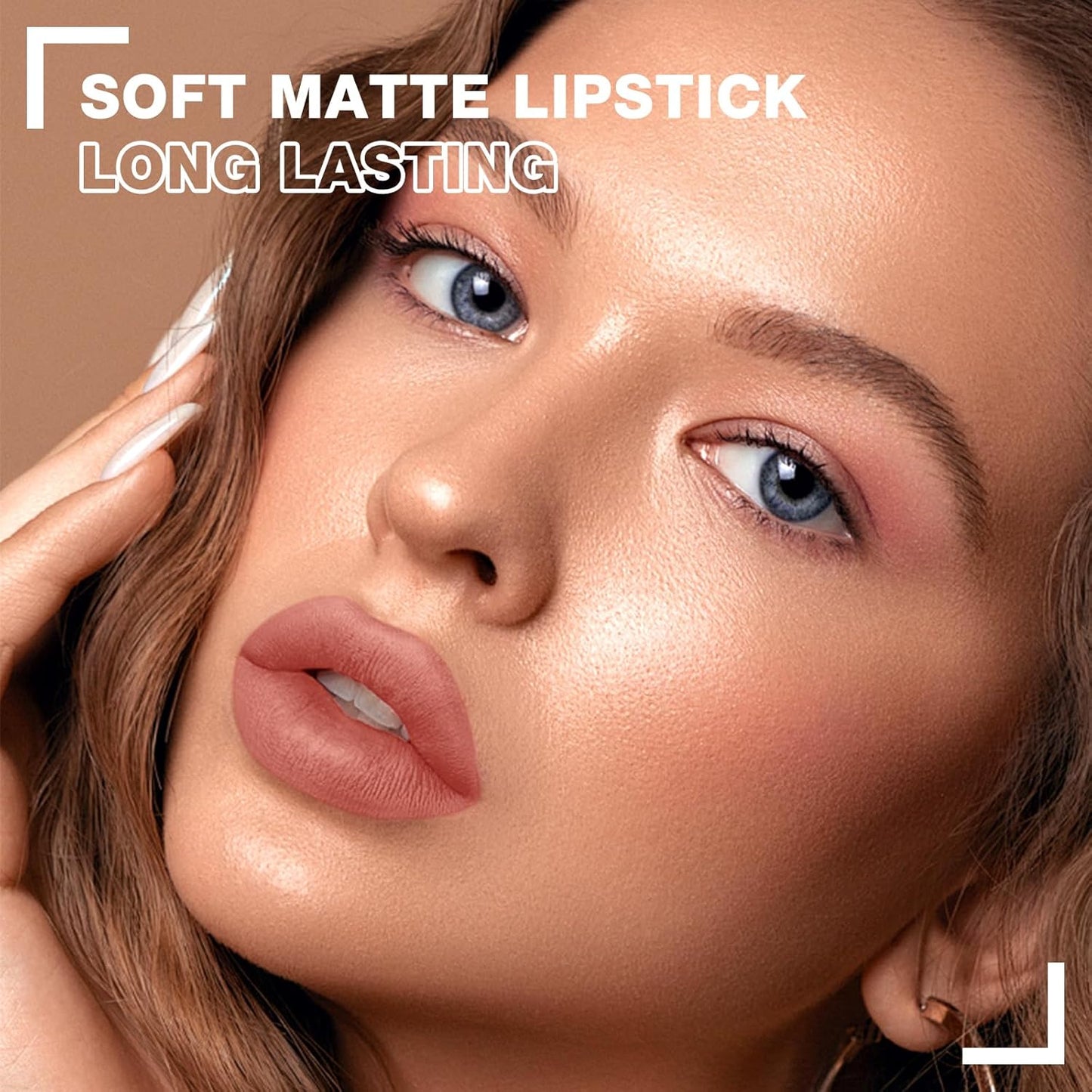 Opaco Lipstik Matita Labbra Crayon Stick Trucco, Non Sbavare Opaco Piena Copertura Colore Delle Labbra Liscia Cremosa Penna Labbra per Le Donne, Lip Liner Set Con Sharpner