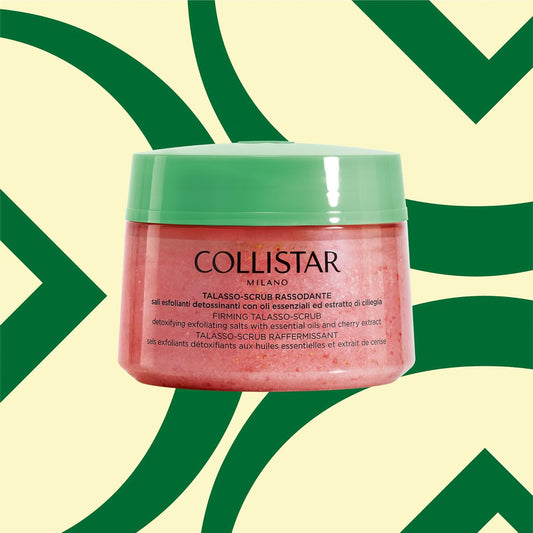 Collistar Talasso Scrub Rassodante, Scrub Corpo Con Sale Rosso Delle Hawaii Ed Estratto Di Ciliegia, Azione Purificante, Levigante E Rassodante, Tutti I Tipi Di Pelle, 700 G
