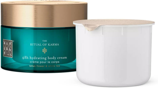 Crema Corpo Di the Ritual of Karma, 220 Ml - Con Fragranze Estive Del Loto Sacro E Del Tè Bianco ‒ Proprietà Idratanti E Rinfrescanti