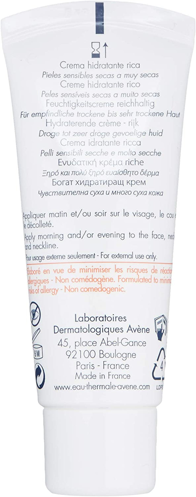 Avene Hydrance Crema Ricca - 40 Ml