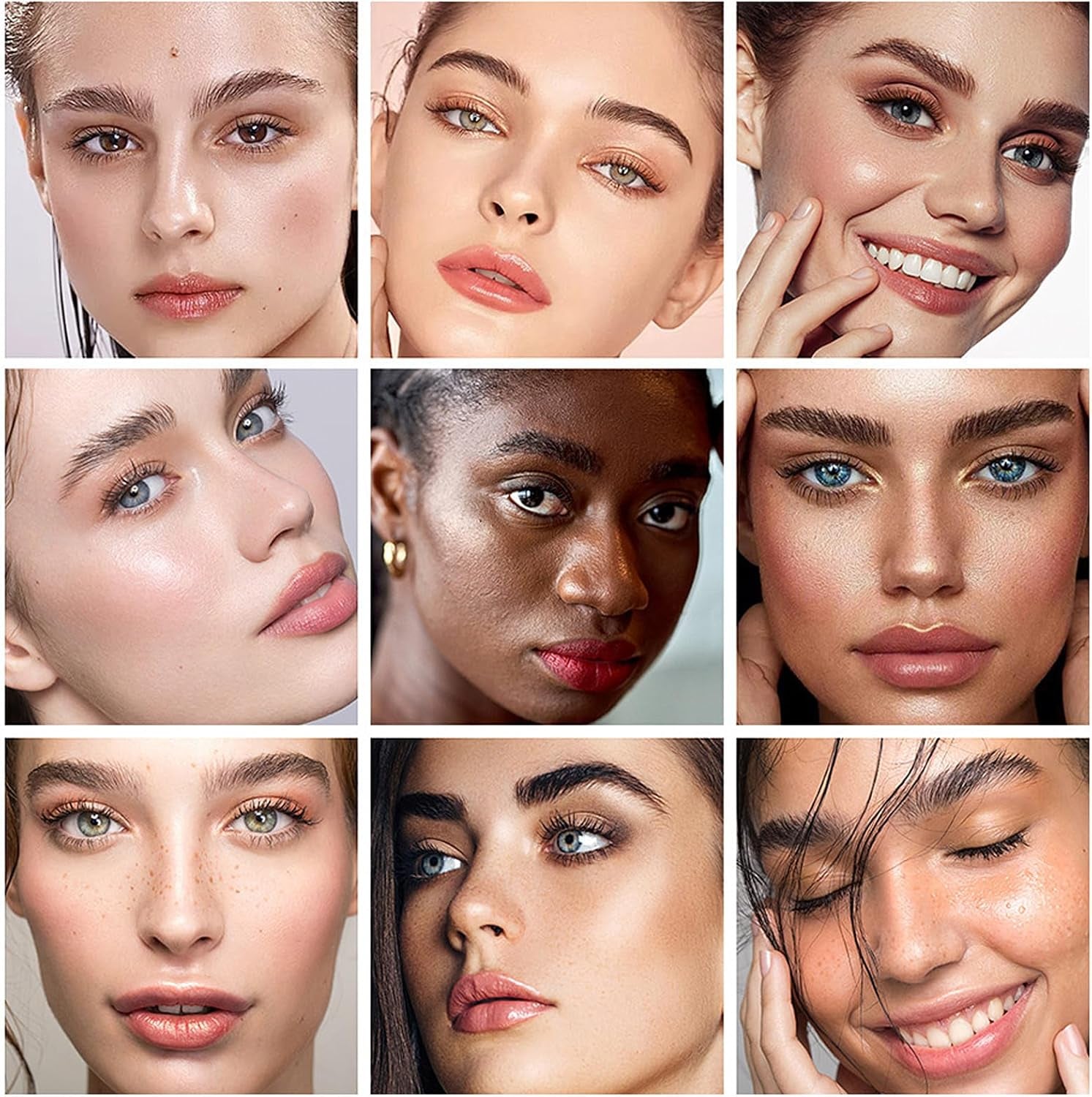 3 Matite per Contorno Crema, Tonalità Con Evidenziatore, Bronzo E Fard, Matita per Contorno Viso Impermeabile Che Modella Facilmente Il Viso E Crea Un Trucco Leggero