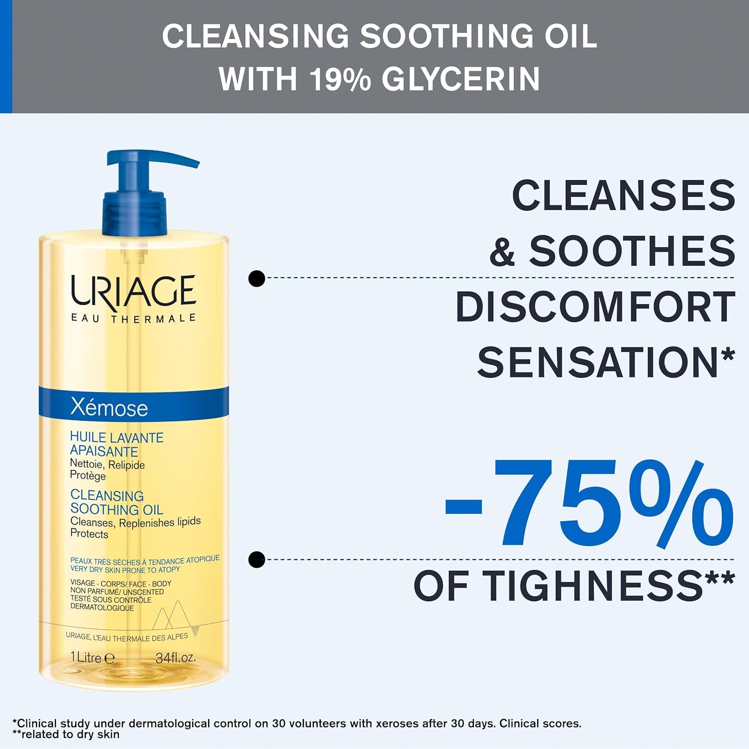 Xemose Olio Lavante Lenitivo, 1000 Ml