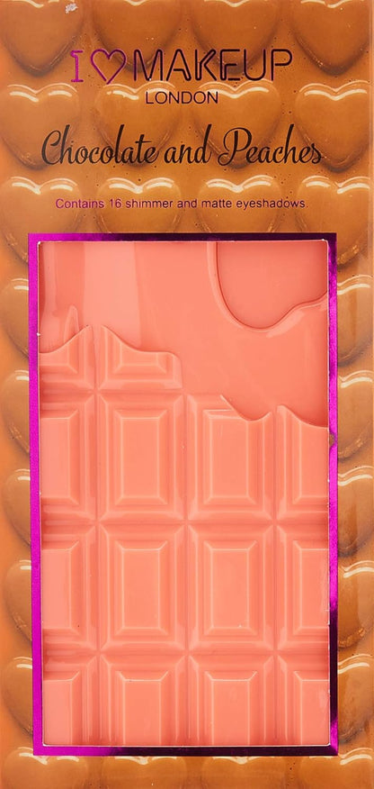 , Palette Di Ombretti I Heart Makeup, Chocolate and Peaches