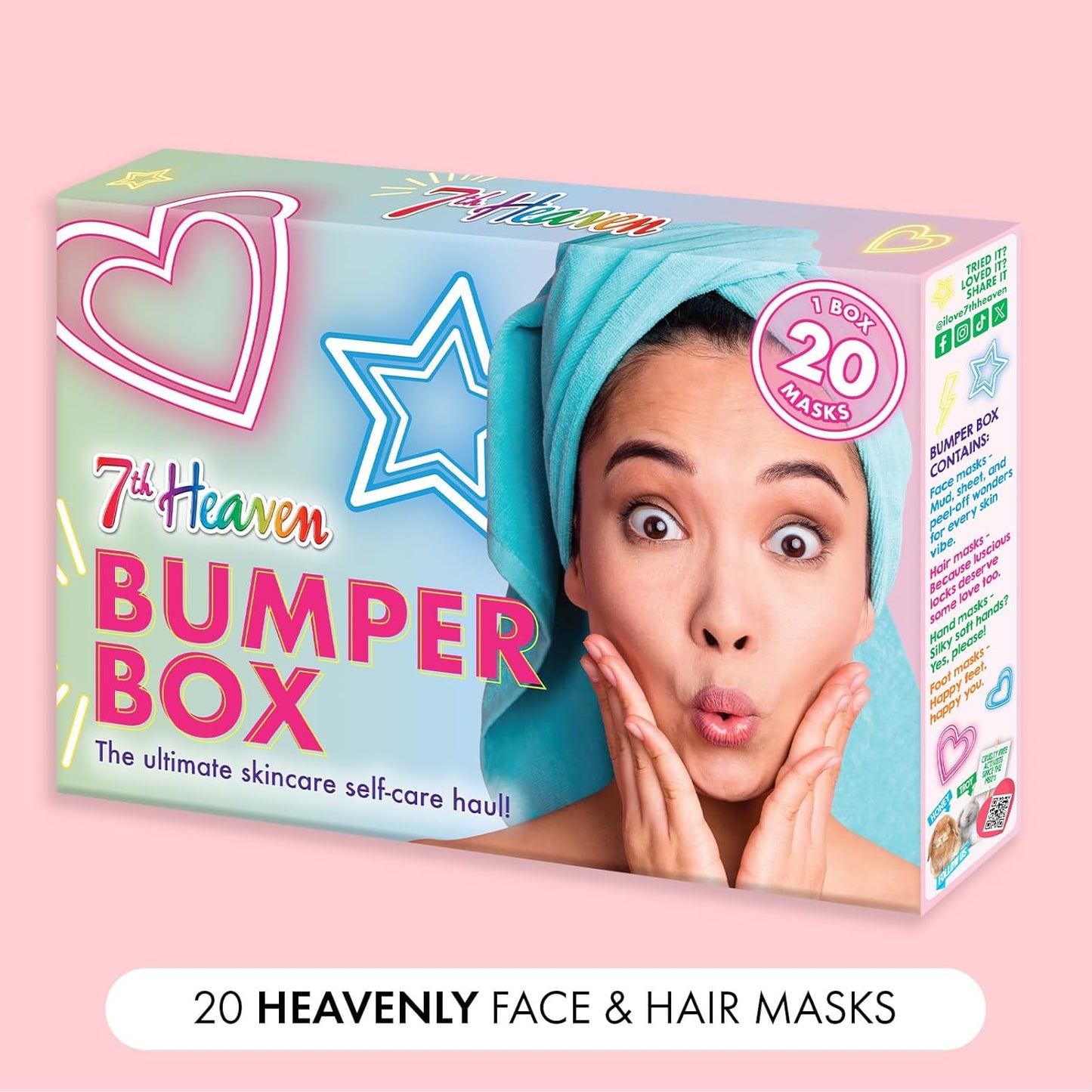 Bumper Box Gesichtsmask Geschenkset - Tenda Singola 25 Verwöhnende Peel-Off Und Mud Maschera Gesicht | Ideal Für Alle Hauttypen