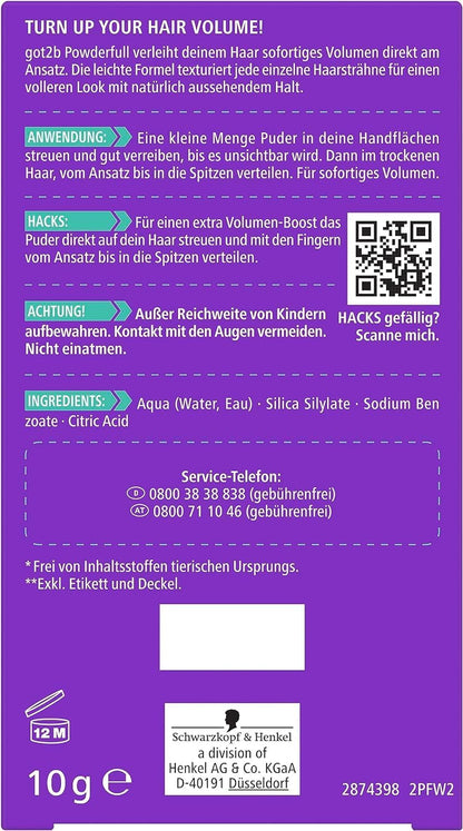 Volumizzatore a Polvere a Volume Pieno 10G (2X Pack)