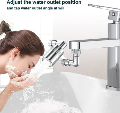 Rubinetto Rotante 1080 Gradi Prolunga Snodabile Girevole Aeratore Doccetta Filtr