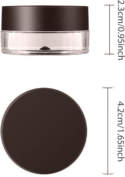 Gel Eyeliner, Gel Eyeliner in Crema a Lunga Durata Impermeabile, Pigmenti Ad Alta Intensità Trucco per Eyeliner a Prova Di Sbavature, Eyeliner Waterproof Con Pennelli Eyeliner Marrone