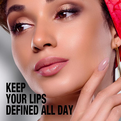 Peel off Lipliner Tattoo, Matita Labbra Rimovibile, Peel off Lip Stain Altamente Pigmentato, Peel off Lip Stain a Lunga Durata, Impermeabile, Regalo Di Trucco per Le Donne (#3, Taglia Unica)