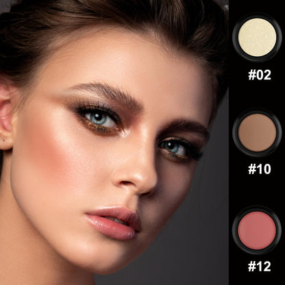 PHOERA - Set Di 3 Fondotinta, Colori Con Stick Evidenziatore, Bastone Fard E Contorno Bronzo (105+ Medium Contour/Sand+#04,#07,#14, 130 G (Confezione Da 1))