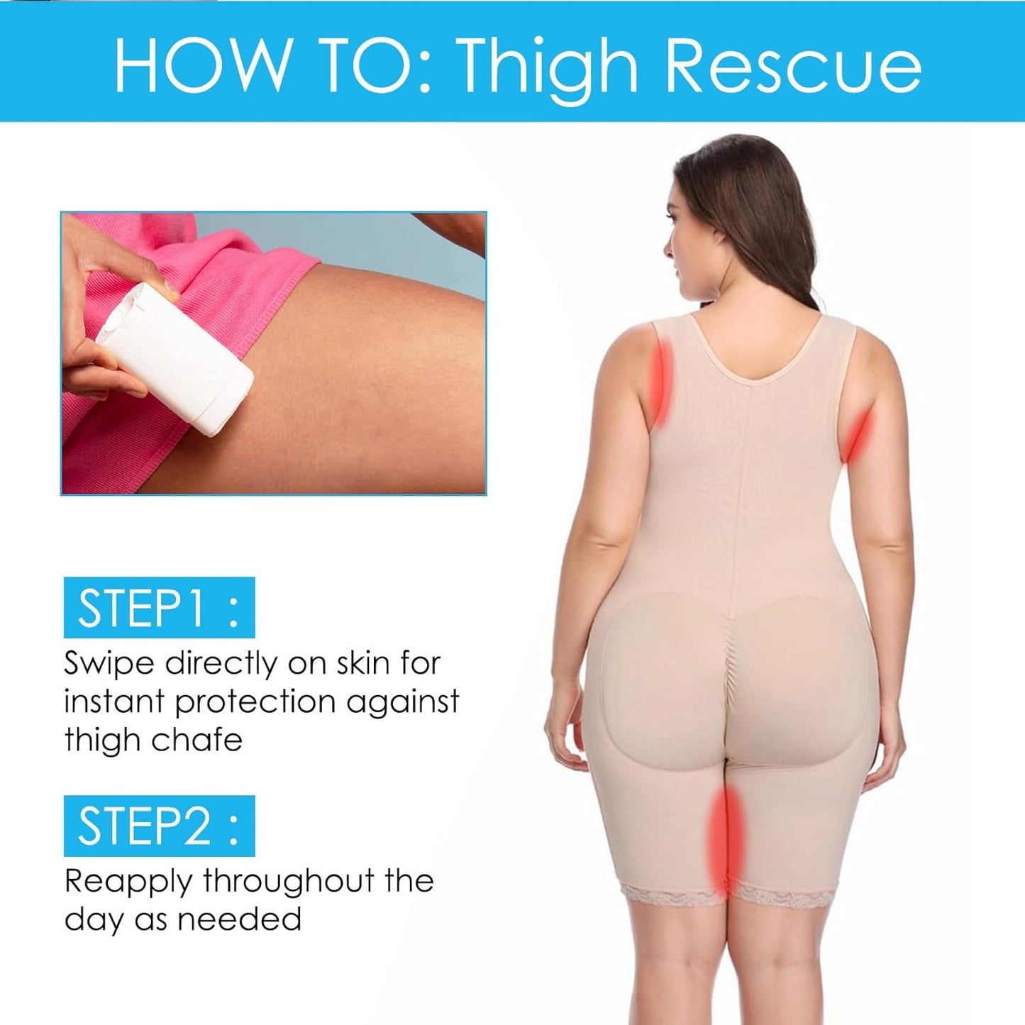 Stick anti Sfregamento,Bastone anti Sfregamento,Stick Anti-Sfregamento per Le Donne,Stick Anti-Sfregamento Impermeabile,Balsamo Anti-Sfregamento per Le Cosce,Crema Antifrizione per Cosce