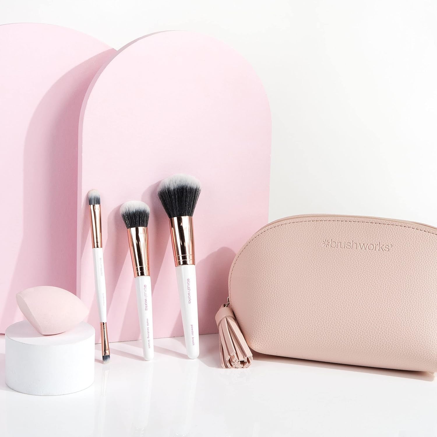 Travel Makeup Brush & Sponge Set