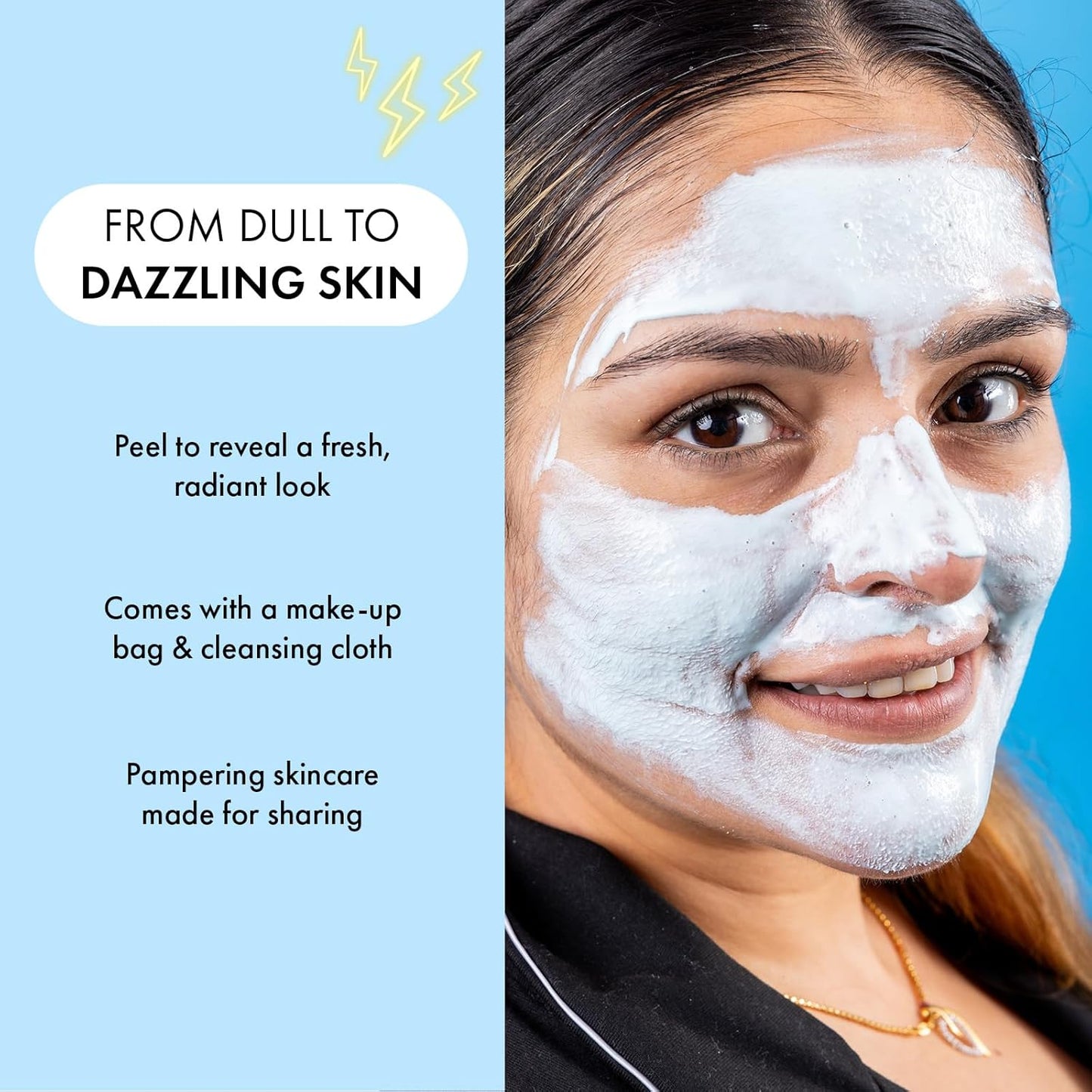 Bumper Box Gesichtsmask Geschenkset - Tenda Singola 25 Verwöhnende Peel-Off Und Mud Maschera Gesicht | Ideal Für Alle Hauttypen