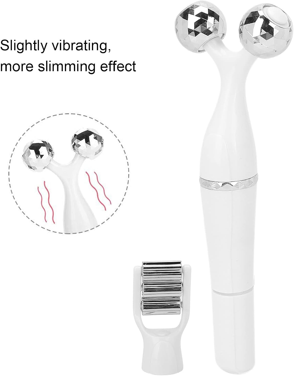 3 in 1, Rullo Di Massaggio per Il Viso, Rullo Di Massaggio Viso 3D, Massaggiatore per Il Viso Viso Di Sollevamento, Rullo Di Bellezza Elettrico per Il Viso, Rullo Di Massaggio Antirughe per Il Viso,