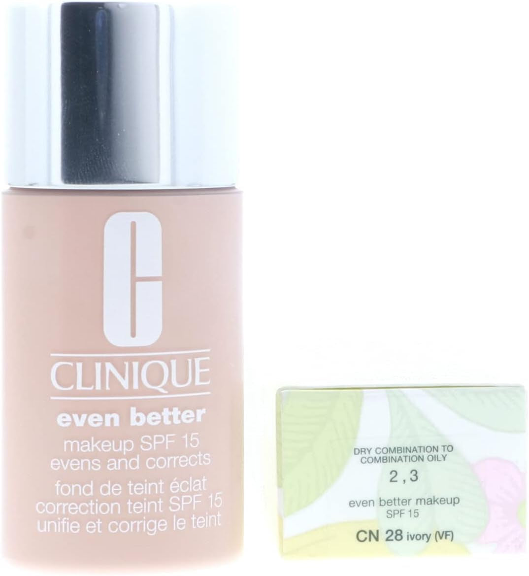 Even Better Makeup Broad Spectrum SPF 15, Fondotinta Liquido, CN 28 Ivory, 30 Ml