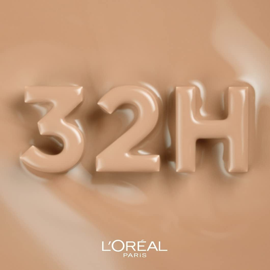 L'Oréal Paris Fondotinta Liquido Infaillible 32H, Coprente a Lunga Tenuta Con Protezione Solare SPF25, Formula Waterproof E Idratante, Tonalità: 250 Sable Eclat