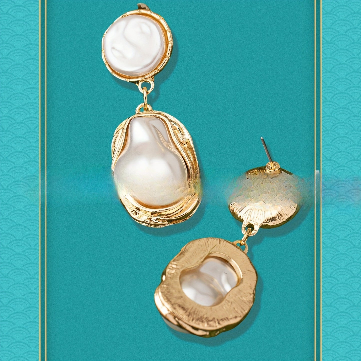 Baroque Pearl Earrings