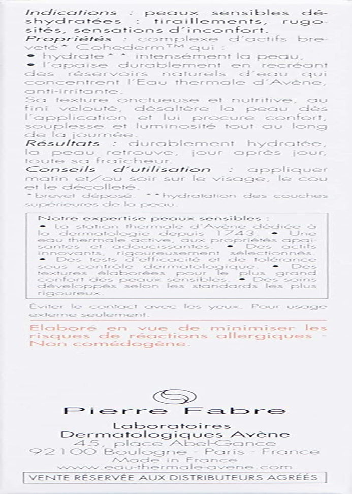 Avene Hydrance Crema Ricca - 40 Ml