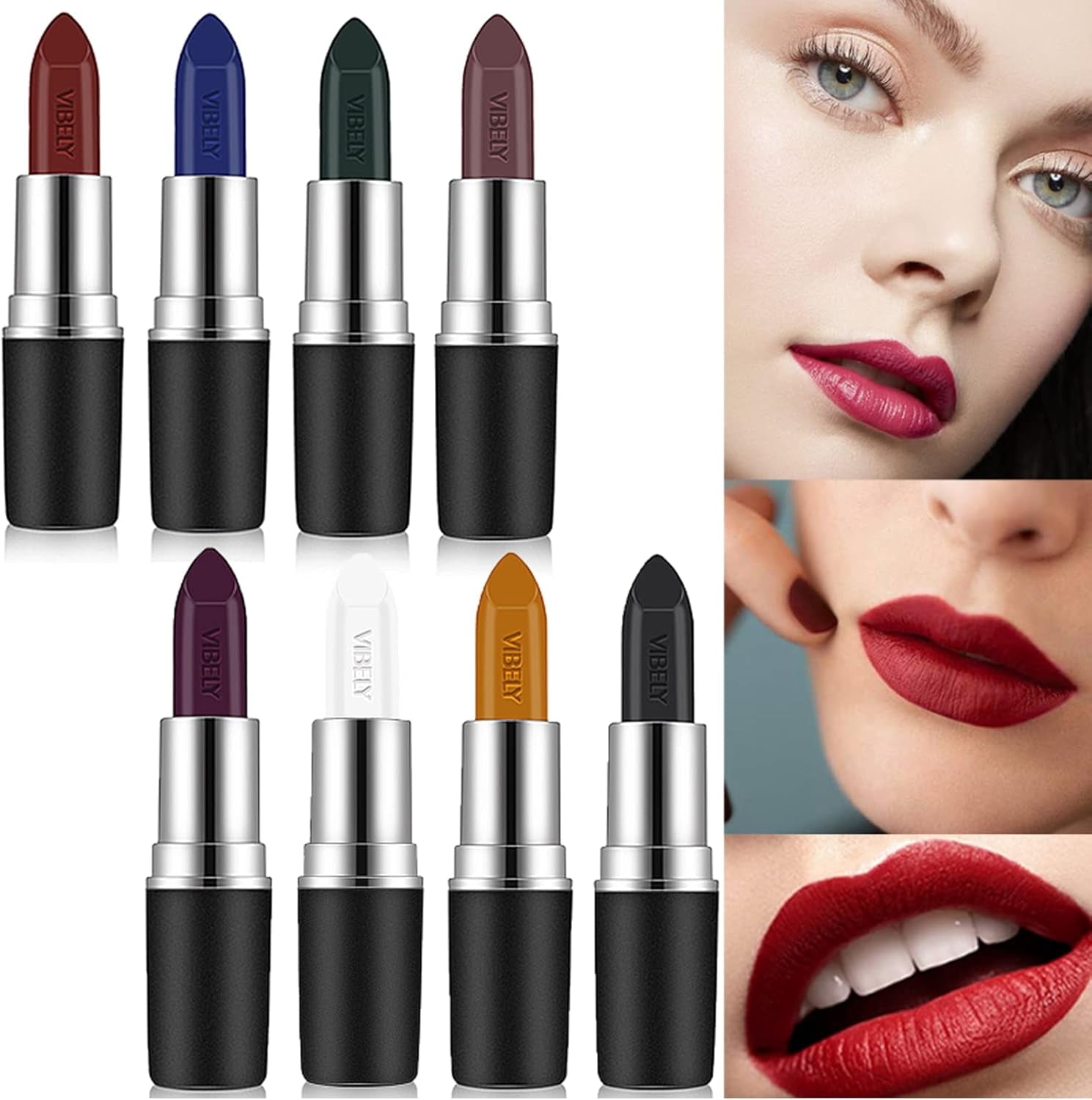 Rosso a Labbra Glossy La Baume Facile Da Porter Lipstick, Mat Lunga Tenue Waterproof, Labbro Hyper Pigmentés Regalo Donna