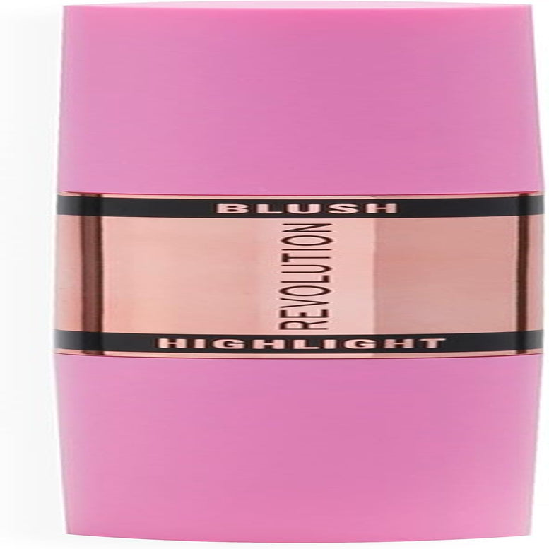 Makeup Revolution, Blush & Highlight Stick, Golden Shine, Fard E Highlighter per Il Viso, 4,3G