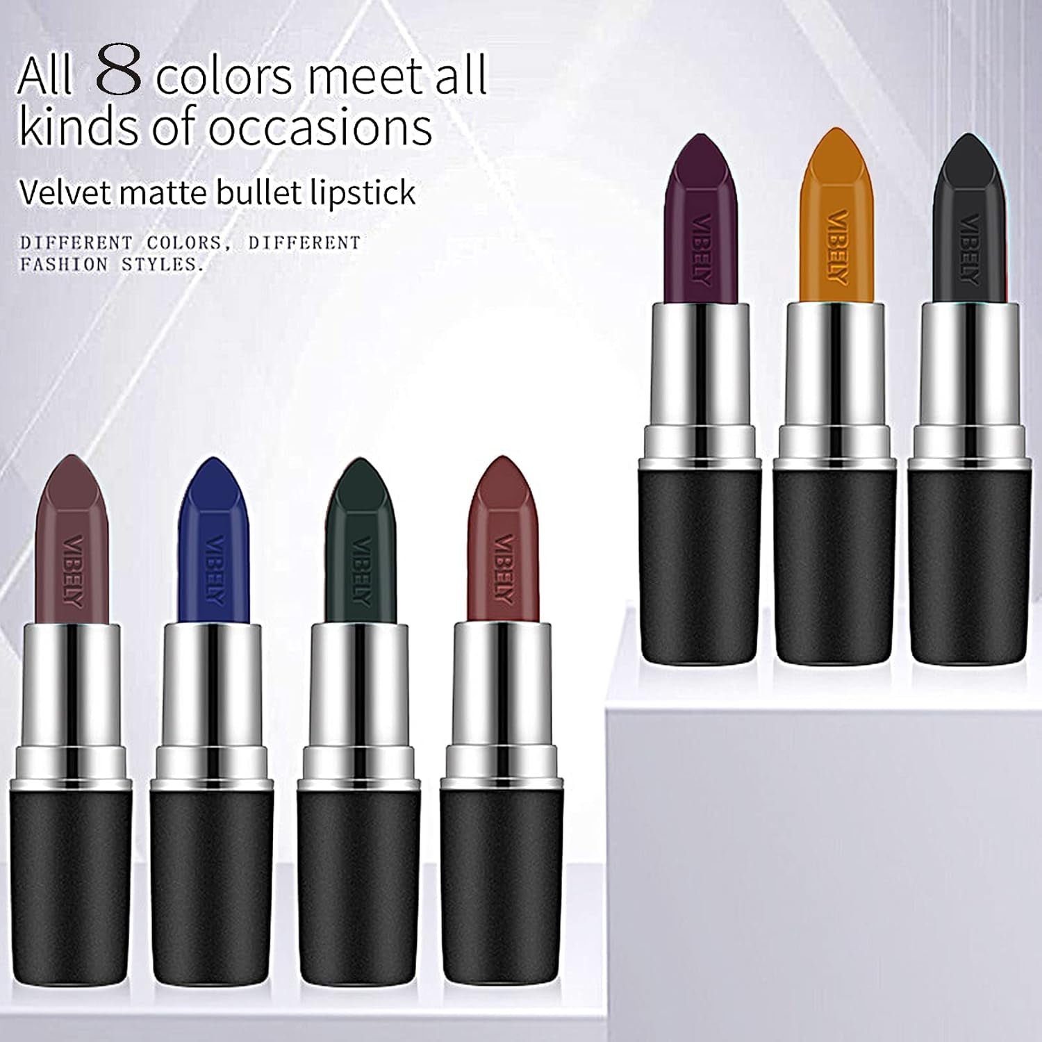 Rosso a Labbra Glossy La Baume Facile Da Porter Lipstick, Mat Lunga Tenue Waterproof, Labbro Hyper Pigmentés Regalo Donna