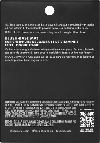 Primer-Infused Blush, per Un Make-Up a Lunga Tenuta Che Aderisce Alla Pelle, Sensazione Leggera E Coprenza Media, Prodotto Vegano E Non Testato Sugli Animali, Always Vibrant