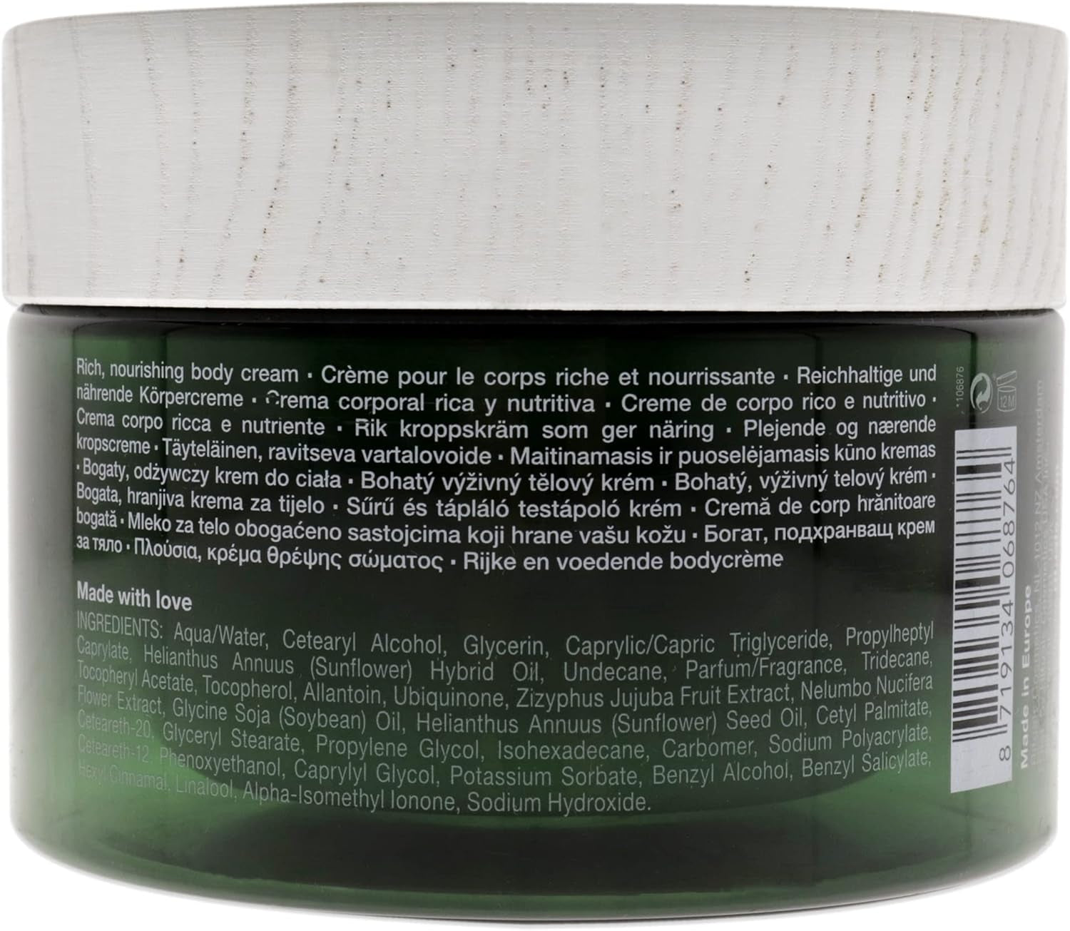The Ritual of Jing Soothing Body Cream by  for Unisex, 7,4 Oz Cream