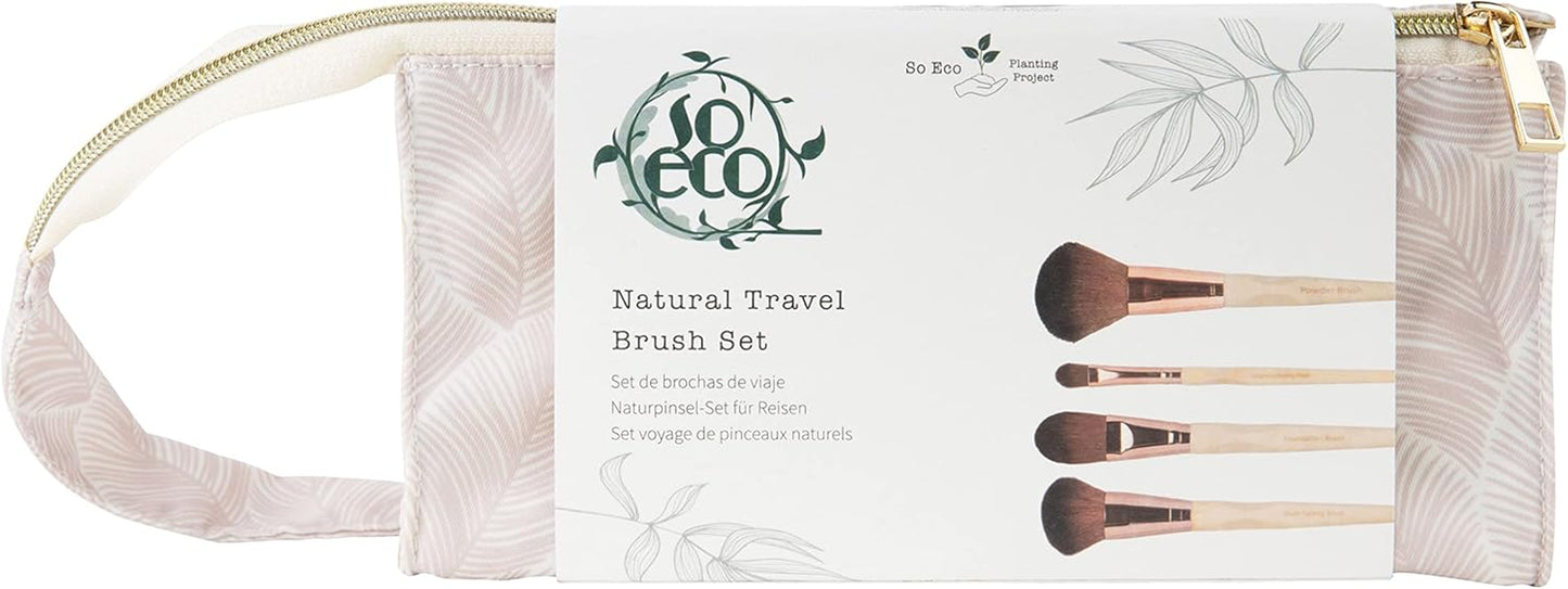 Natural Travel Brush Set