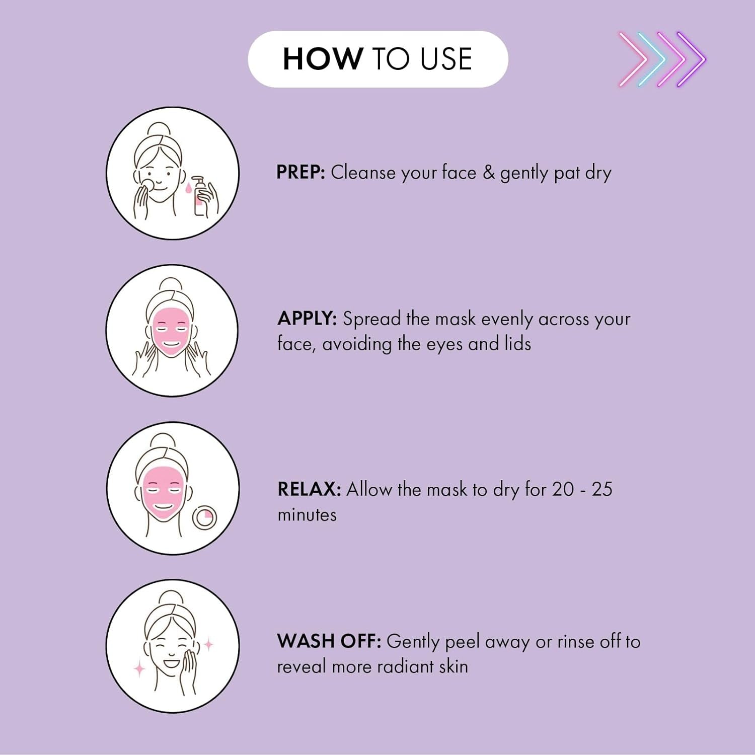 Bumper Box Gesichtsmask Geschenkset - Tenda Singola 25 Verwöhnende Peel-Off Und Mud Maschera Gesicht | Ideal Für Alle Hauttypen