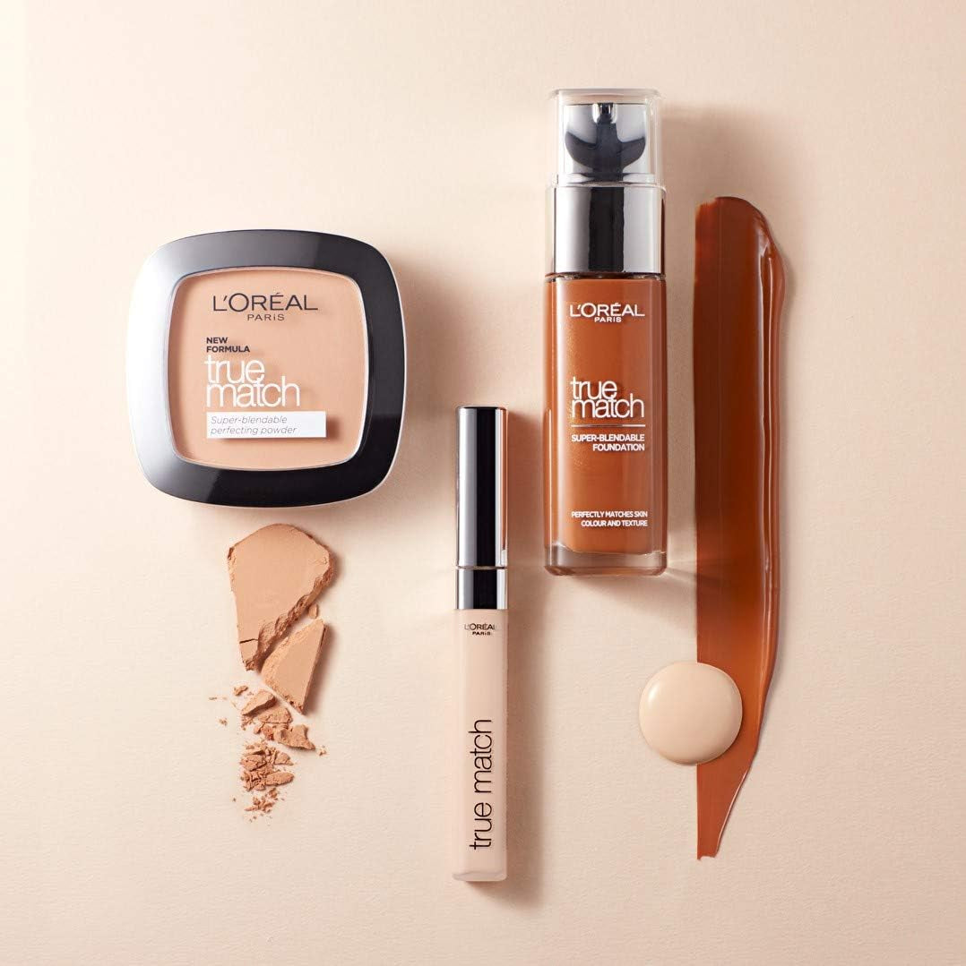 L'Oréal Paris Make Up, Fondotinta Liquido Con Ialuronico E Aloe Vera, Perfect Match Make Up, N. 2.N Vanilla, 30 Ml