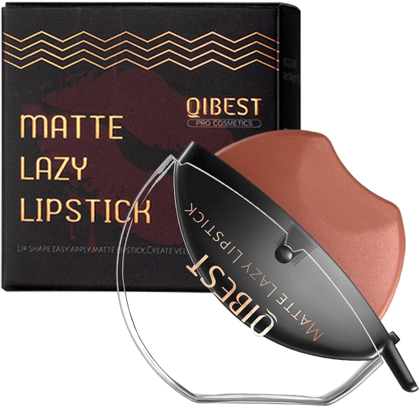 Lazy Velvet Matte Rossetto | Trucco Lazy Lip Makeup | Lazy Lip Makeup Lazy Quick Lipstick Makeup Impermeabile Antiaderente, Rossetto Altamente Pigmentato per