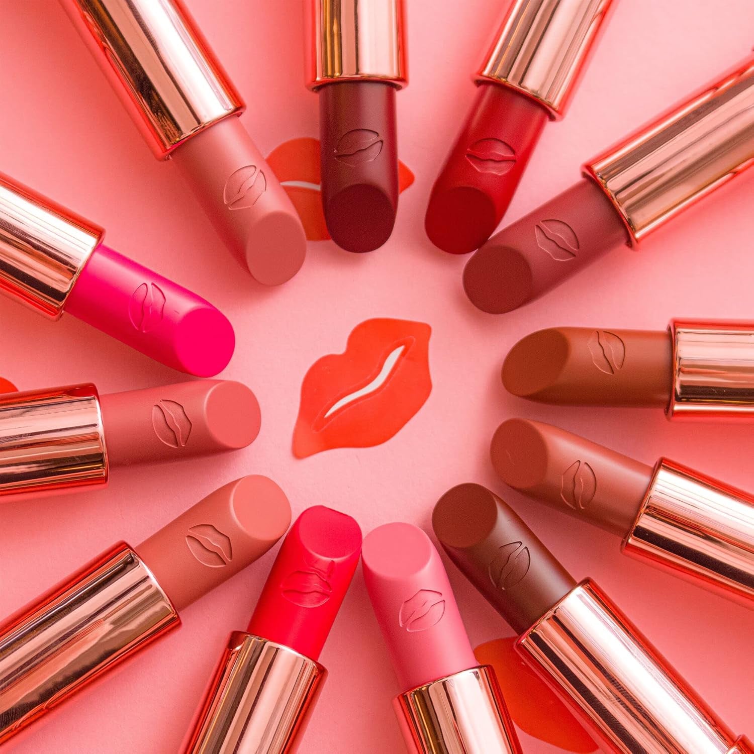 Makeup Makeup Revolution Satin Kiss Lipstick Chauffeur