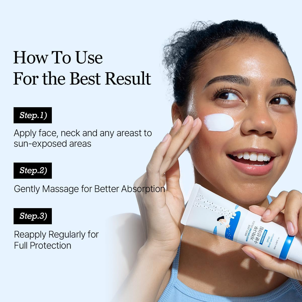 Birch Juice Moisturizing Sunscreen SPF50 PA++++ (50 Ml)