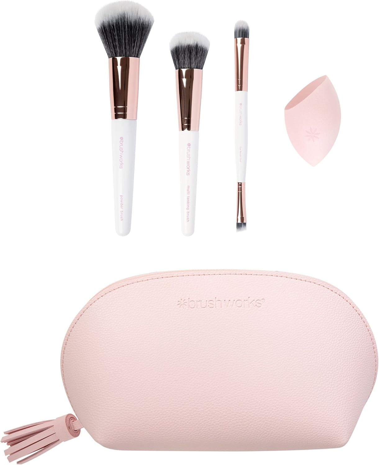 Travel Makeup Brush & Sponge Set