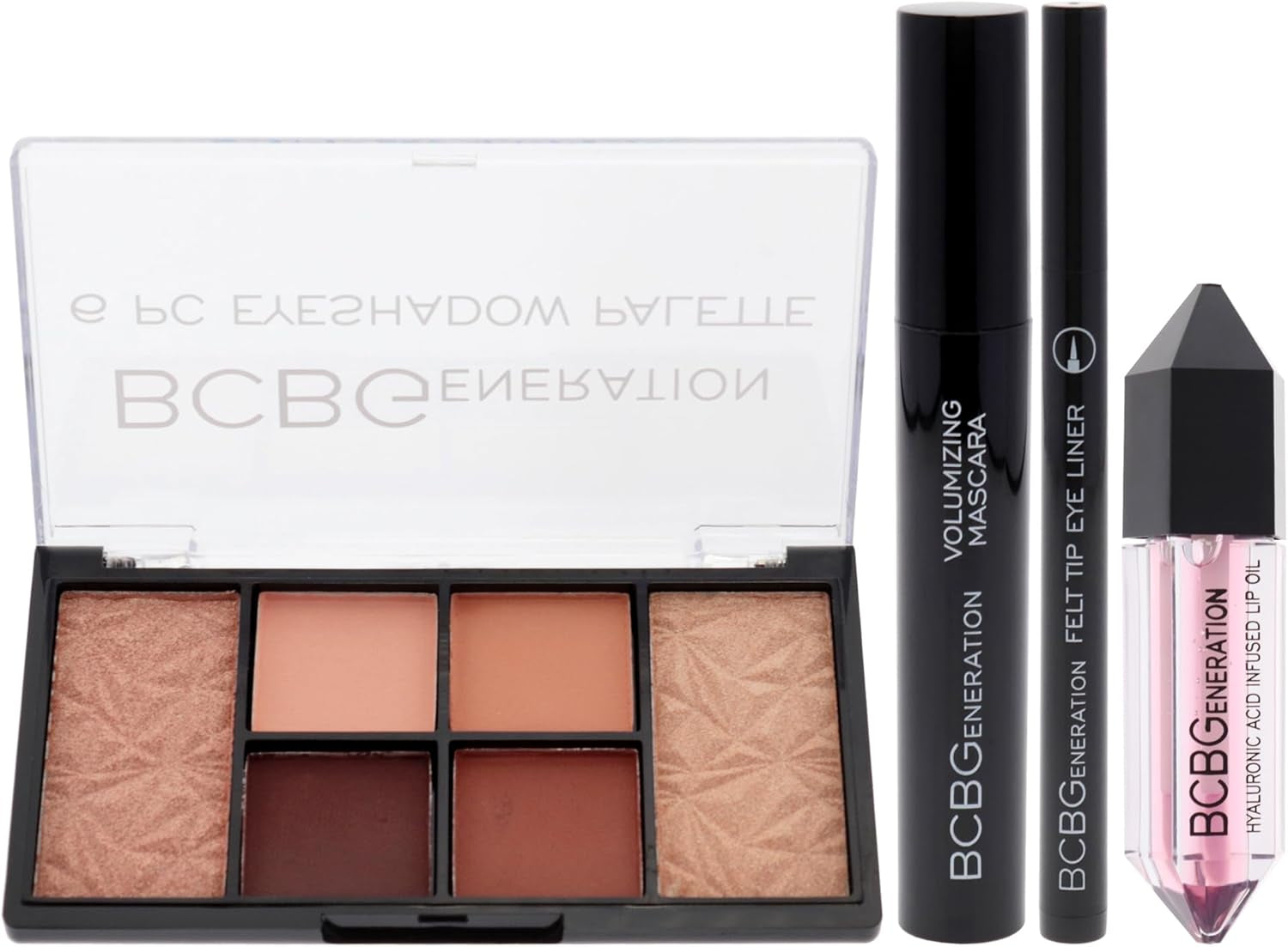 Bcbgeneration Natural Complete Eye and Lip Set - Kit 4 Pz - Bronzo